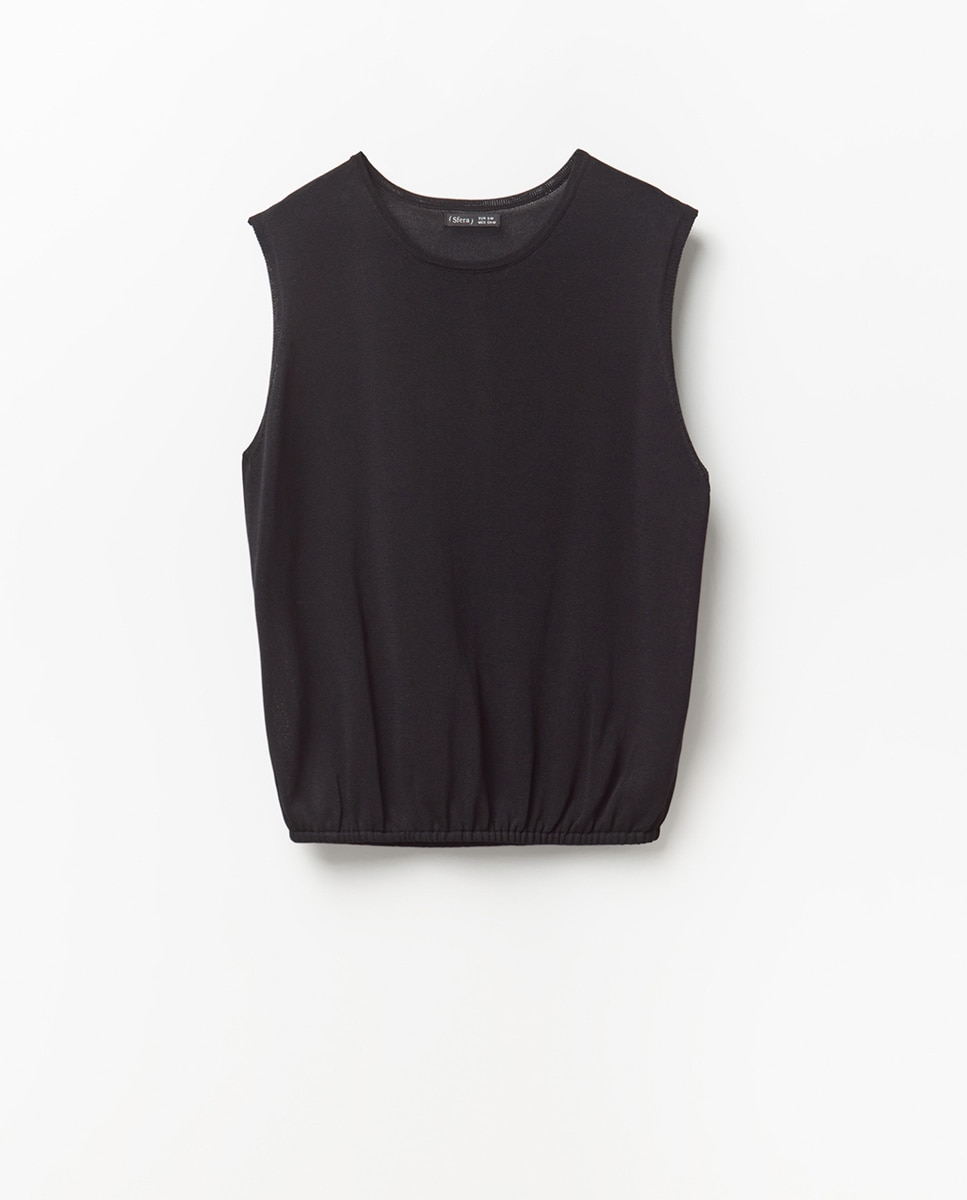 Top de Malha Preto-6