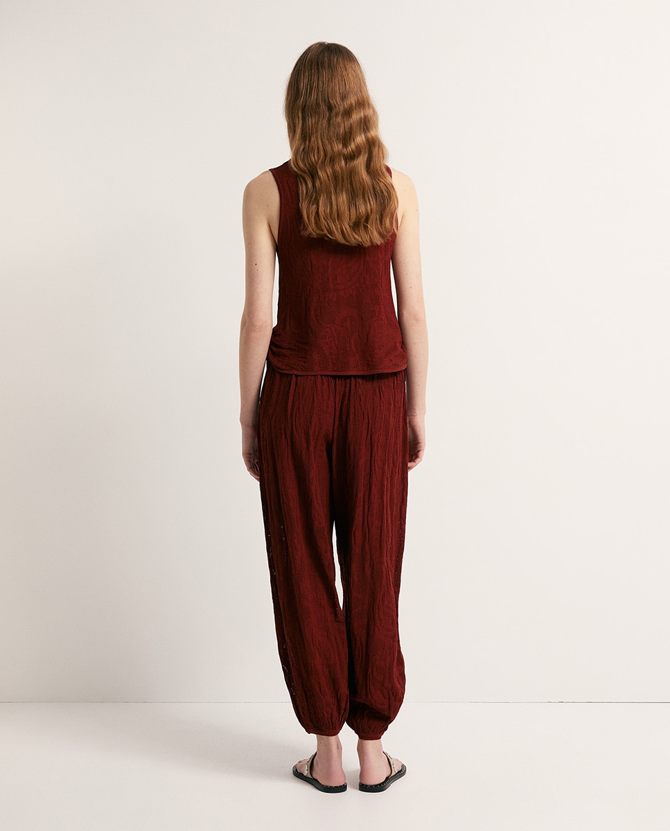 Bombachas Rendilhadas Bordeaux-5