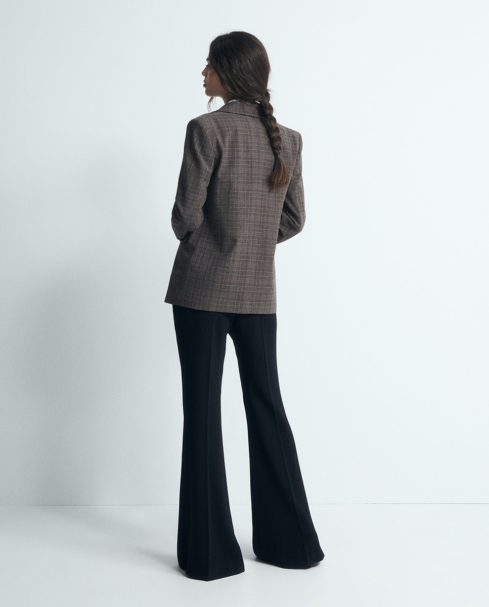Blazer cuadros - Sfera - Pistacho Pistacho-4
