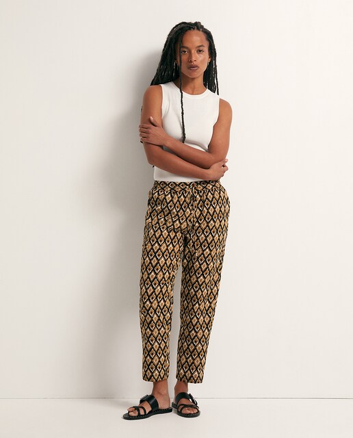 Imagen 0 de Pantalón fluido estampado