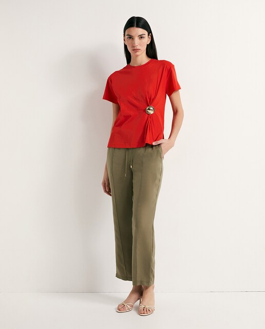 Imagen 0 de Pantalón fluido liso