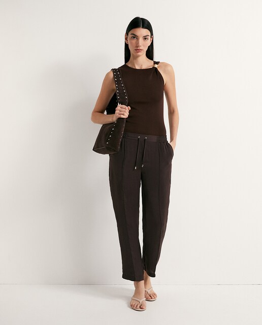 Imagen 0 de Pantalón fluido liso