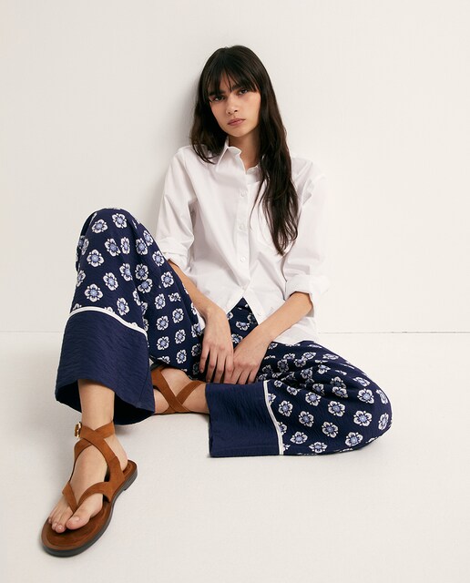 Imagen 0 de Pantalón ancho estampado