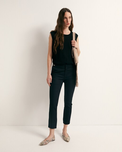 Imagen 0 de Pantalón capri hebilla