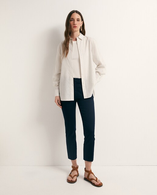 Imagen 0 de Pantalón capri hebilla