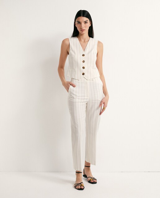 Imagen 0 de Pantalón traje rayas