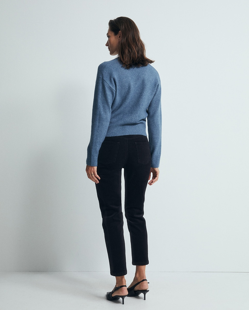 Pantalón pana - Sfera - Negro Negro-4