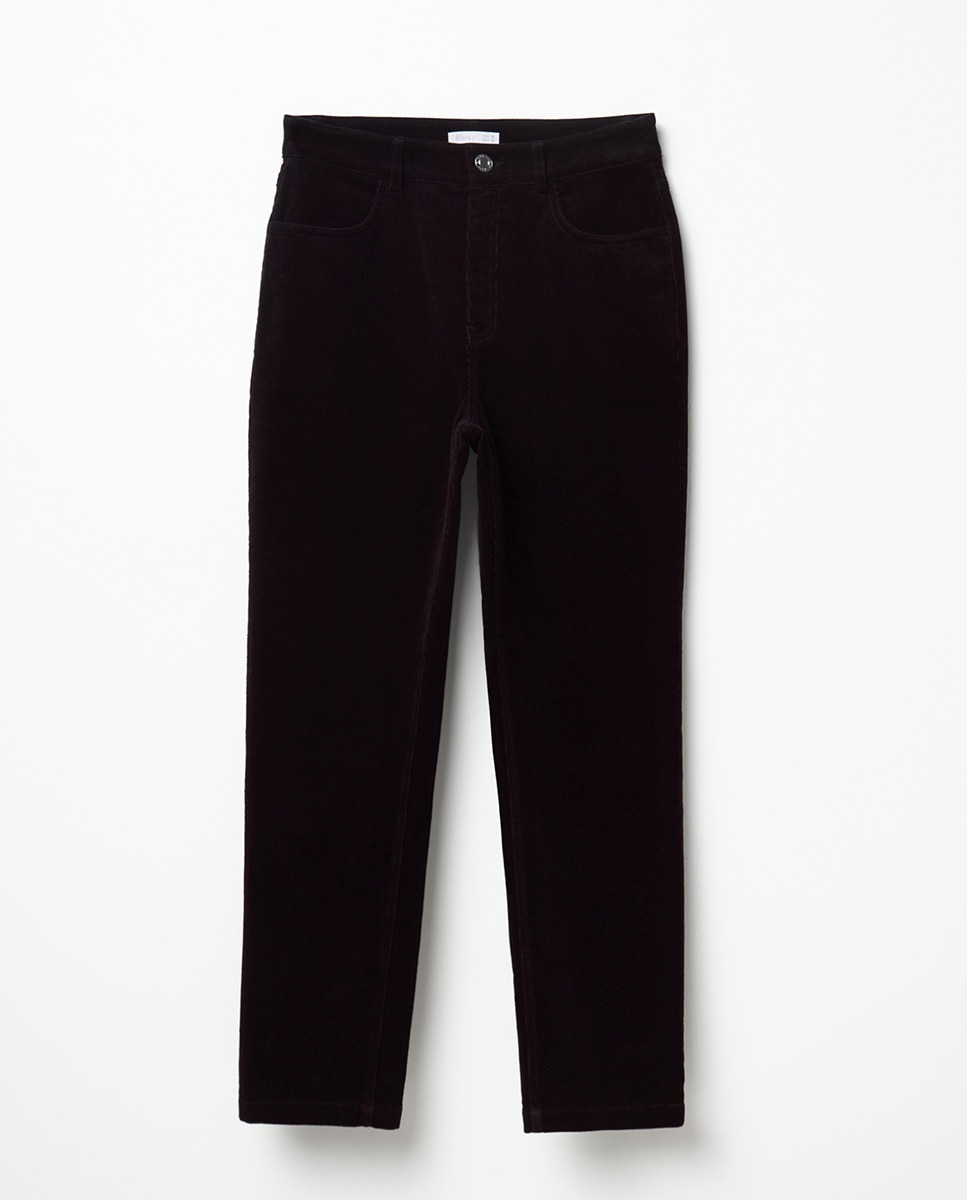 Pantalón pana - Sfera - Negro Negro-5