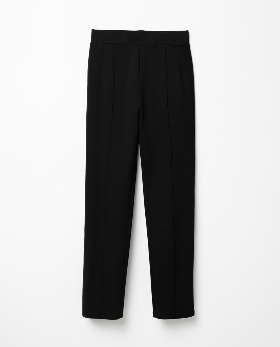 Legging punto roma - Sfera - Negro Negro-5