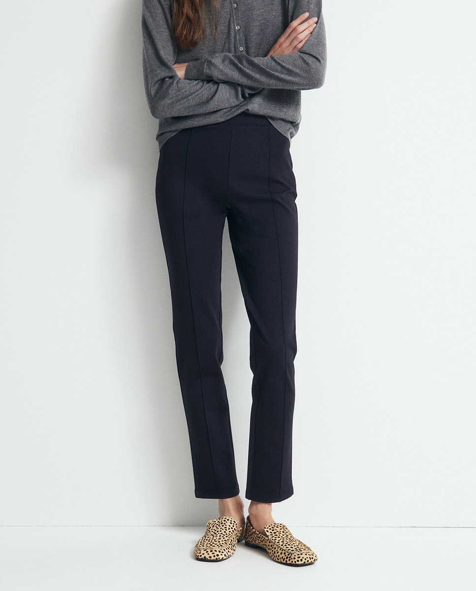 Legging punto roma - Sfera - Azul marino Azul marino-2