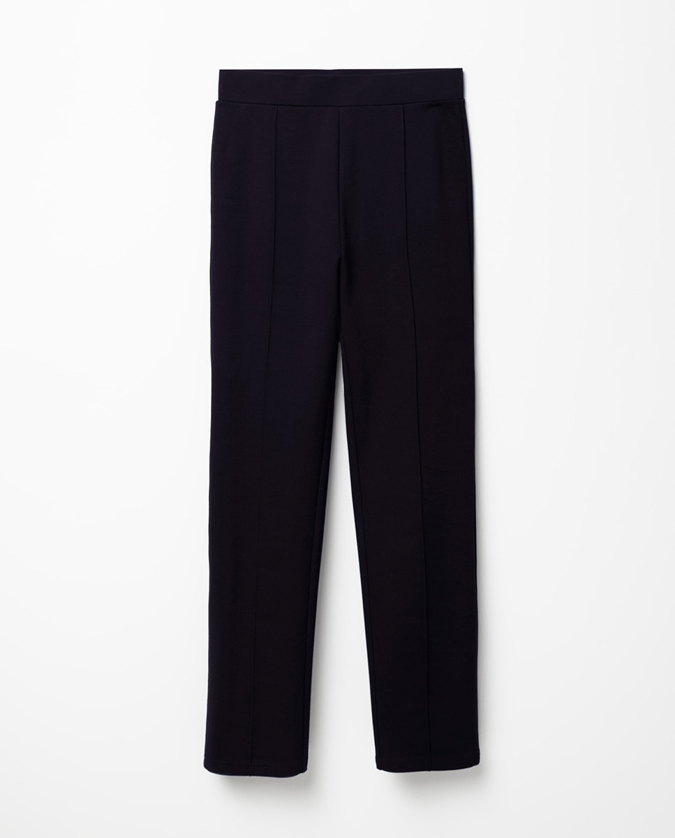 Legging punto roma - Sfera - Azul marino Azul marino-5