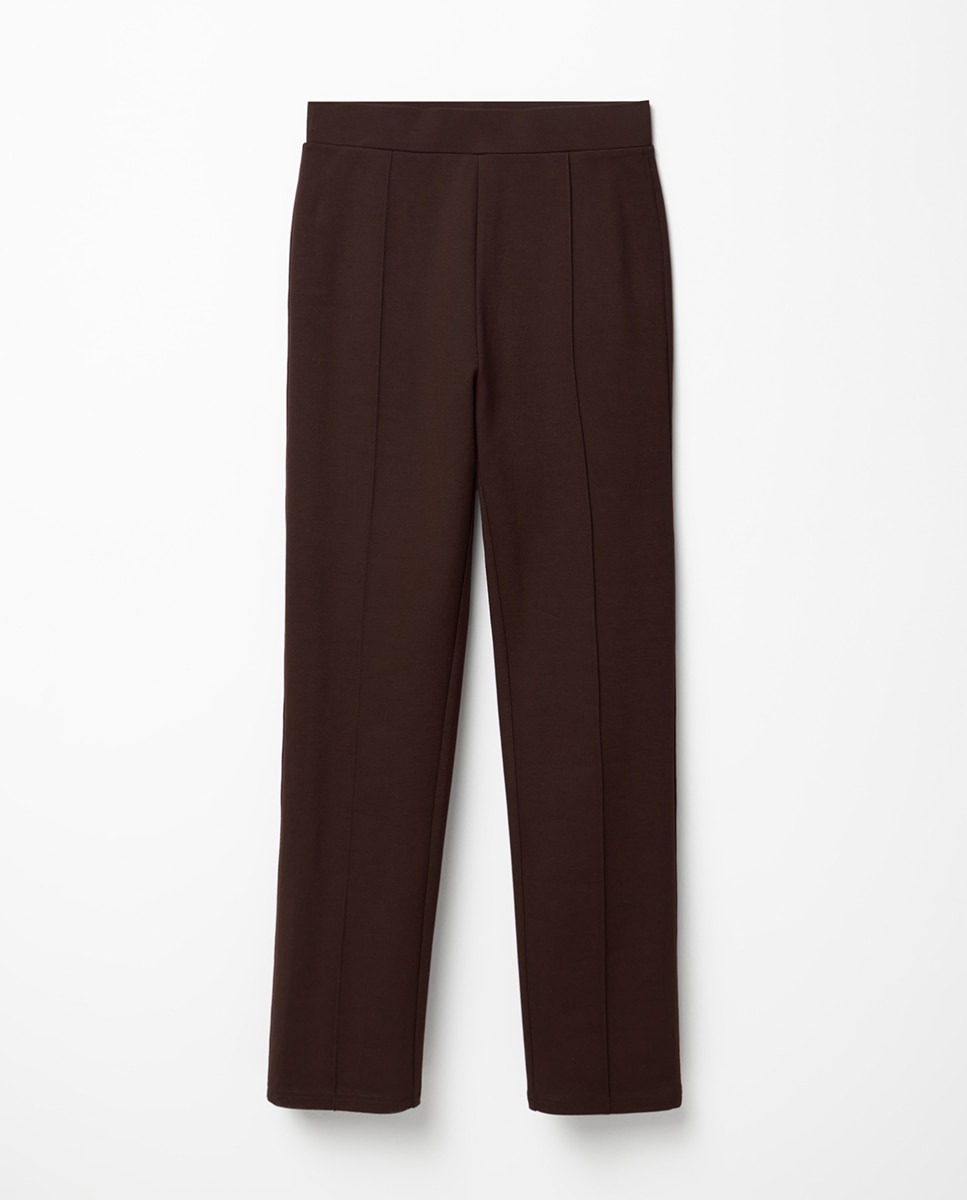 Legging punto roma - Sfera - Chocolate Chocolate-5