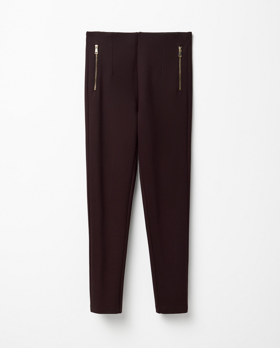 Imagem 0 de Leggings com Fechos de Correr