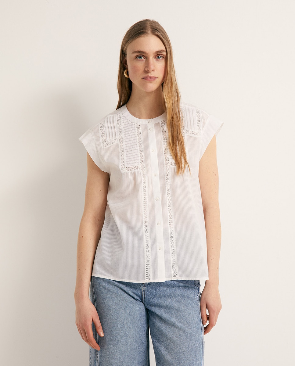 Imagem 0 de Top de Renda Dobby