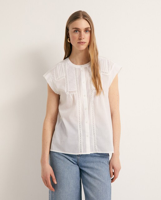 Imagen 0 de Top puntilla dobby