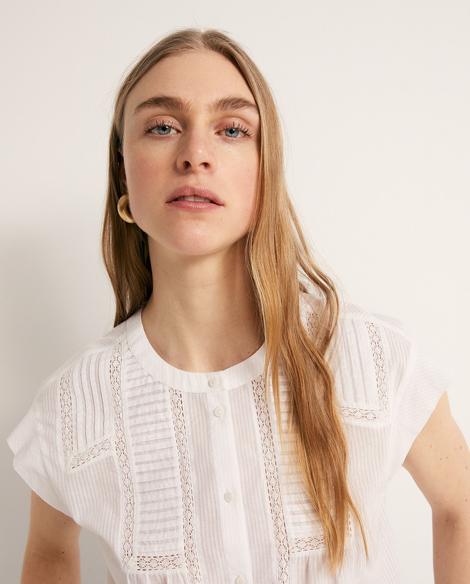 Top de Renda Dobby Branco-3