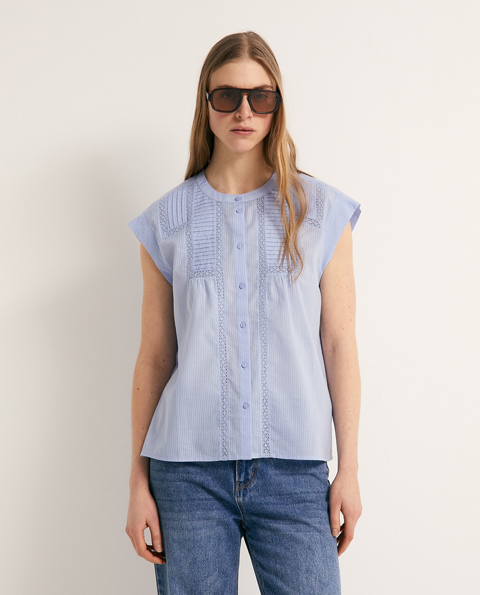 Imagem 0 de Top de Renda Dobby