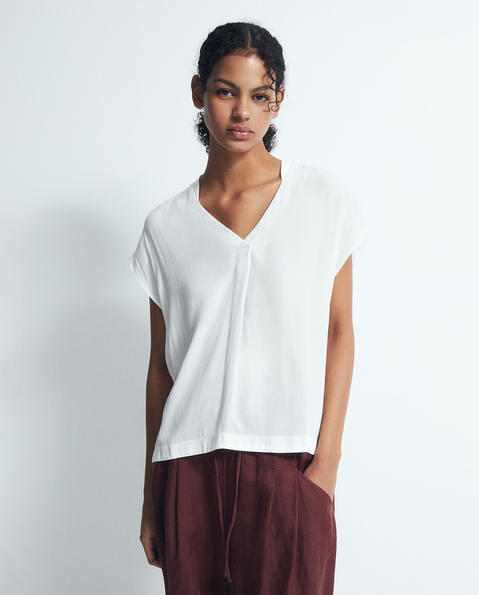 Top fluido pico - Sfera - Blanco Blanco-1