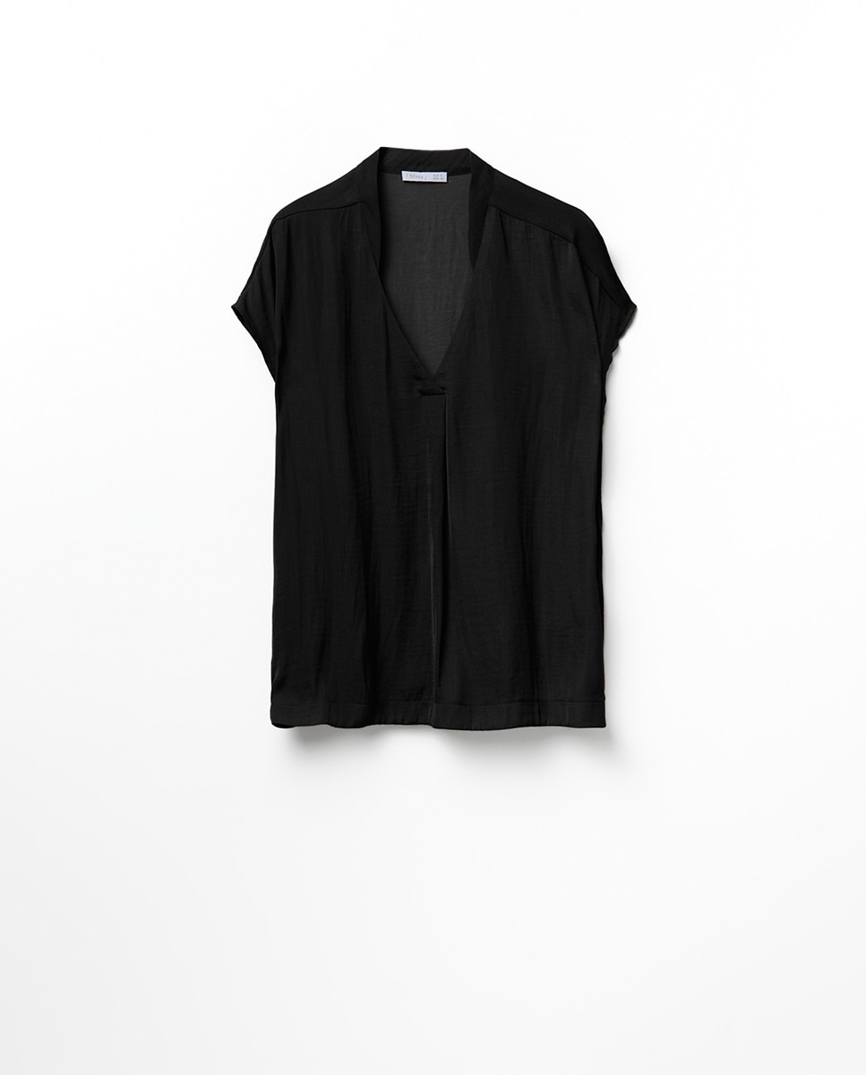 Top fluido pico - Sfera - Negro Negro-5