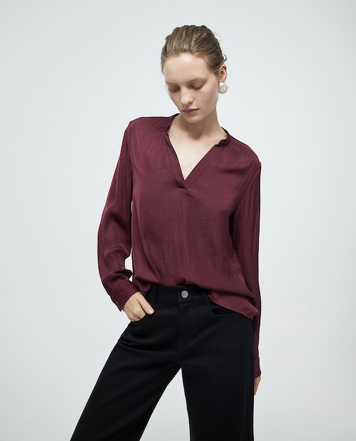 Imagem 0 de Blusa Fluida Lisa