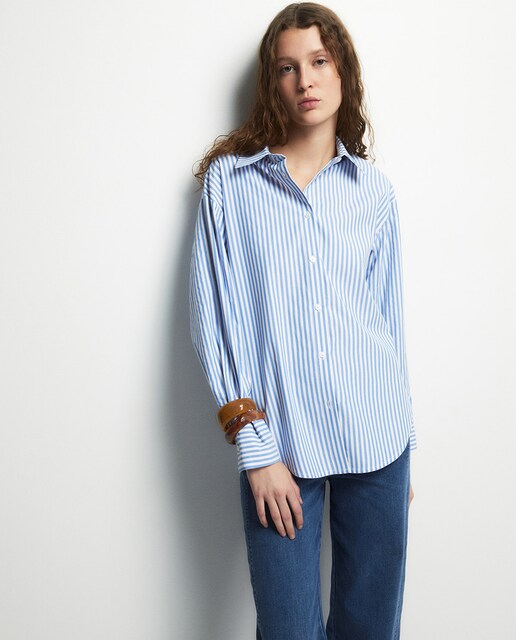 Imagen 0 de Camisa rayas básica