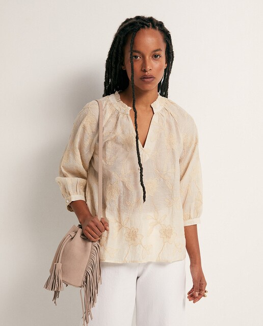 Imagen 0 de Blusa ranglan textura