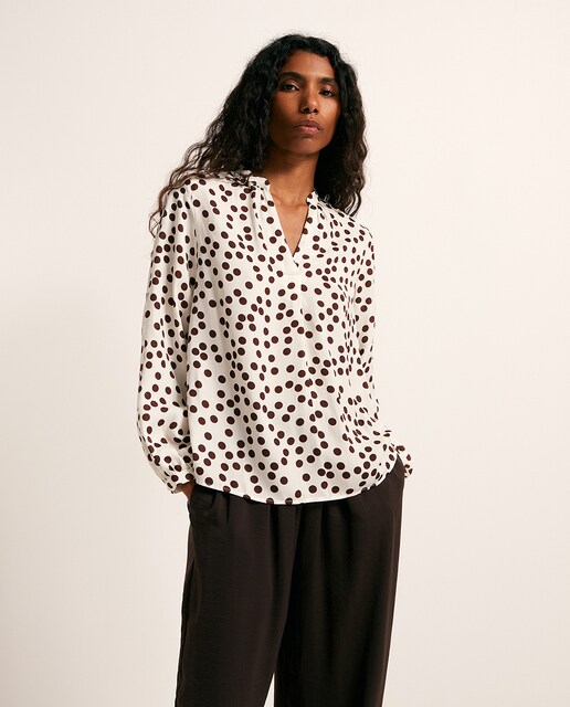 Imagen 0 de Blusa fluida estampada