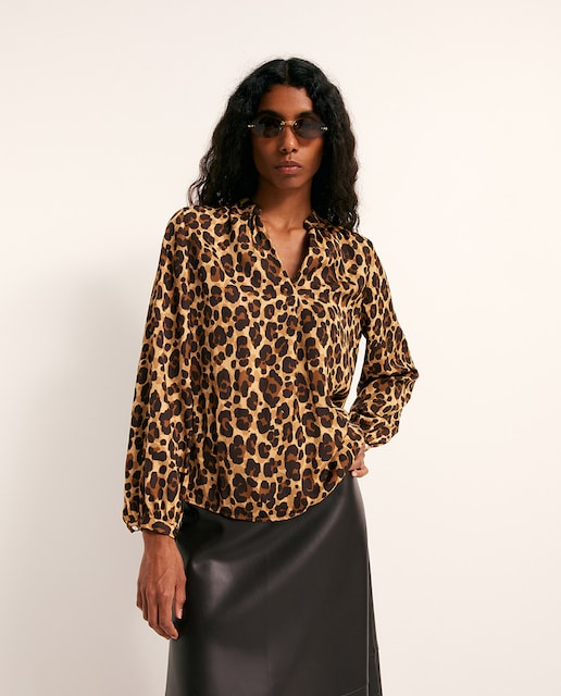 Imagen 0 de Blusa fluida estampada
