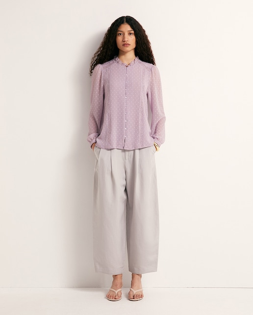 Imagen 0 de Blusa plumeti cintas