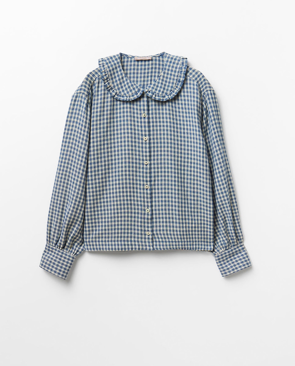 Imagen 5 de Camisa cuello bebe - Sfera - Azul marino Azul marino
