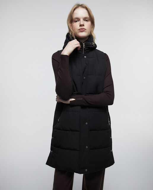 Imagen 0 de Chaleco largo cremalleras