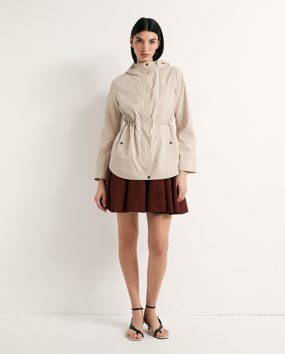 Imagem 0 de Parka com pespontos