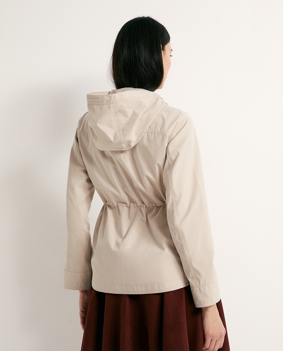Parka com pespontos Pedra-3