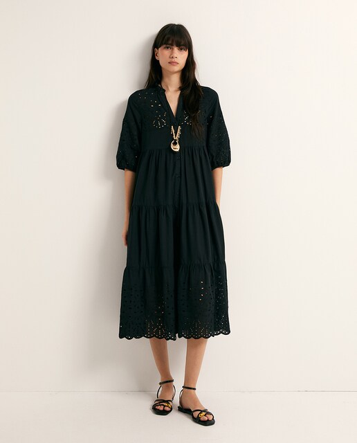 Imagen 0 de Vestido camisero schiffly