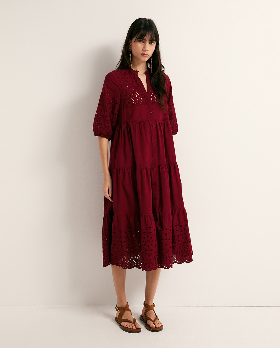 Imagem 0 de Vestido Camiseiro Schiffly