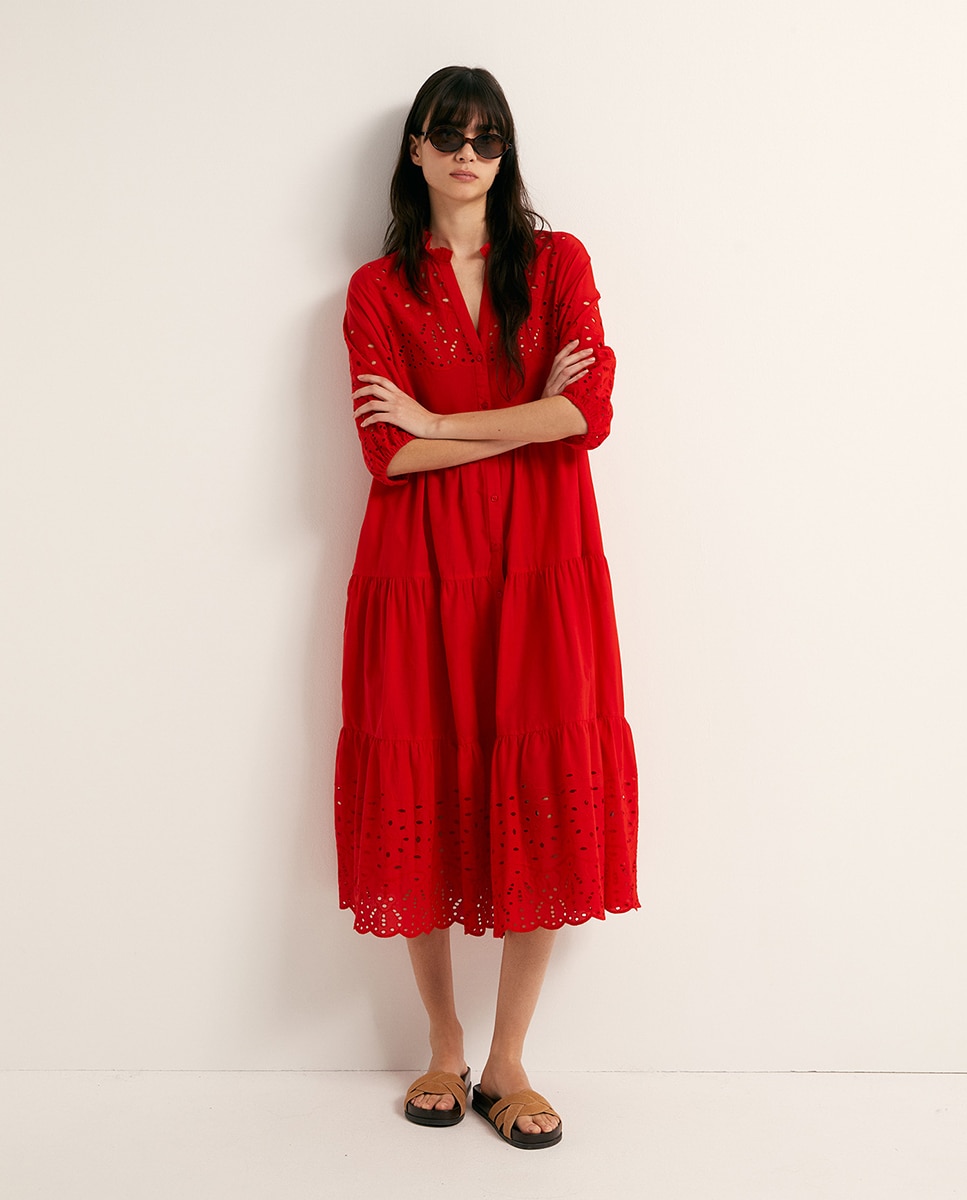 Imagem 0 de Vestido Camiseiro Schiffly