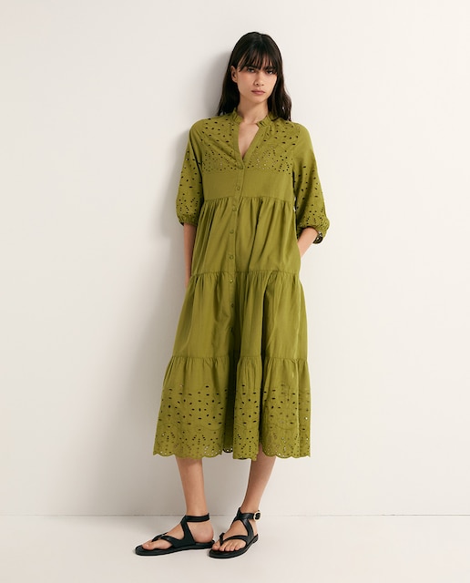 Imagen 0 de Vestido camisero schiffly