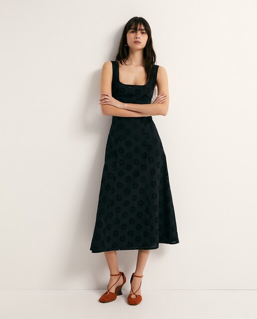 Imagen 0 de Vestido tirantes schiffly