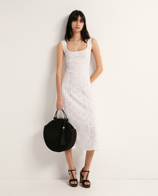 Imagen 0 de Vestido tirantes schiffly