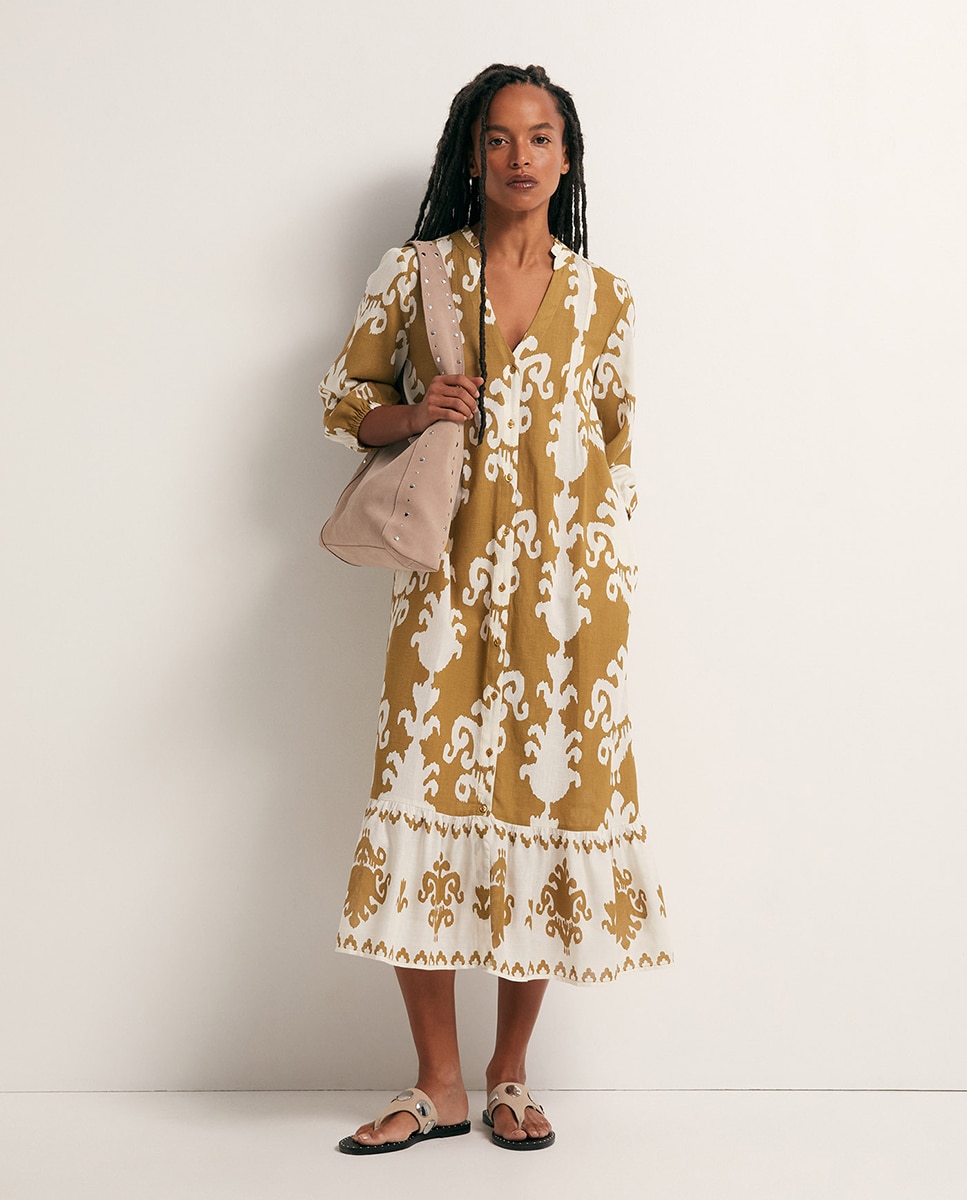 Sfera - Vestido estampado.