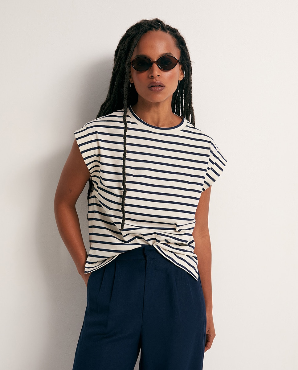 Imagem 0 de T-shirt básica estampada