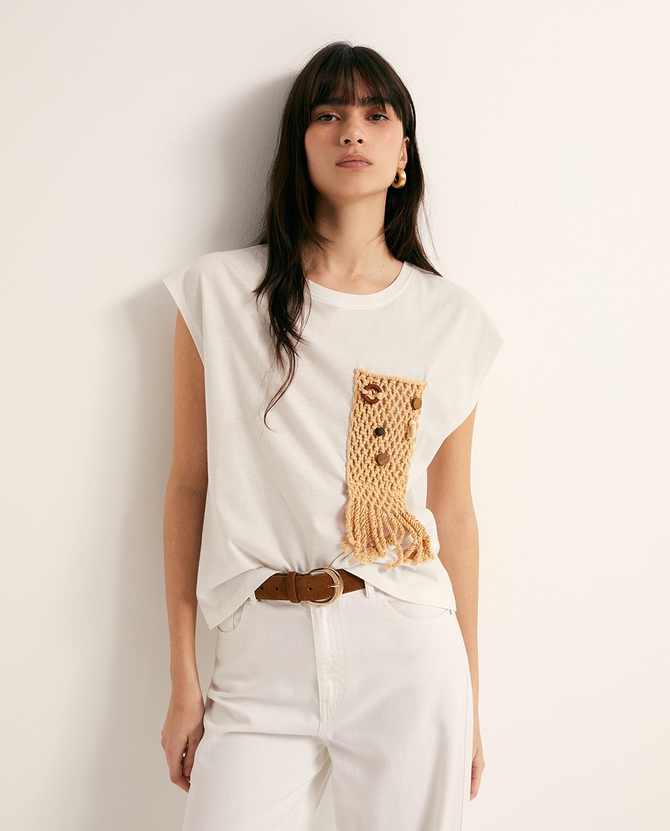 Imagem 0 de T-shirt com Bolso e Peças