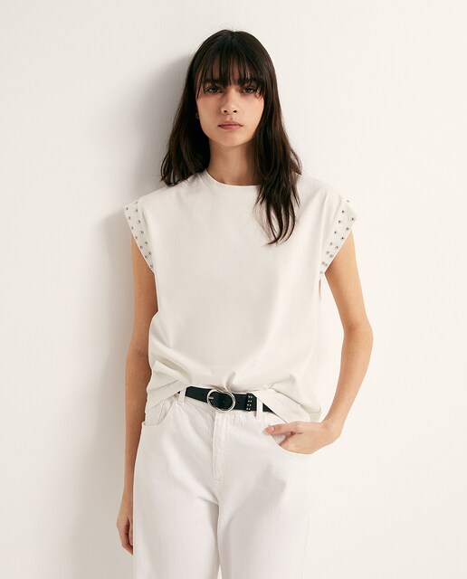 Imagen 0 de Camiseta tachas