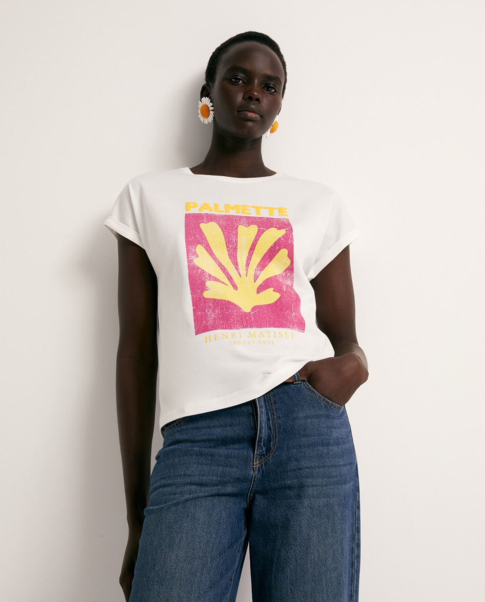 Imagem 0 de T-shirt com Estampado Matisse