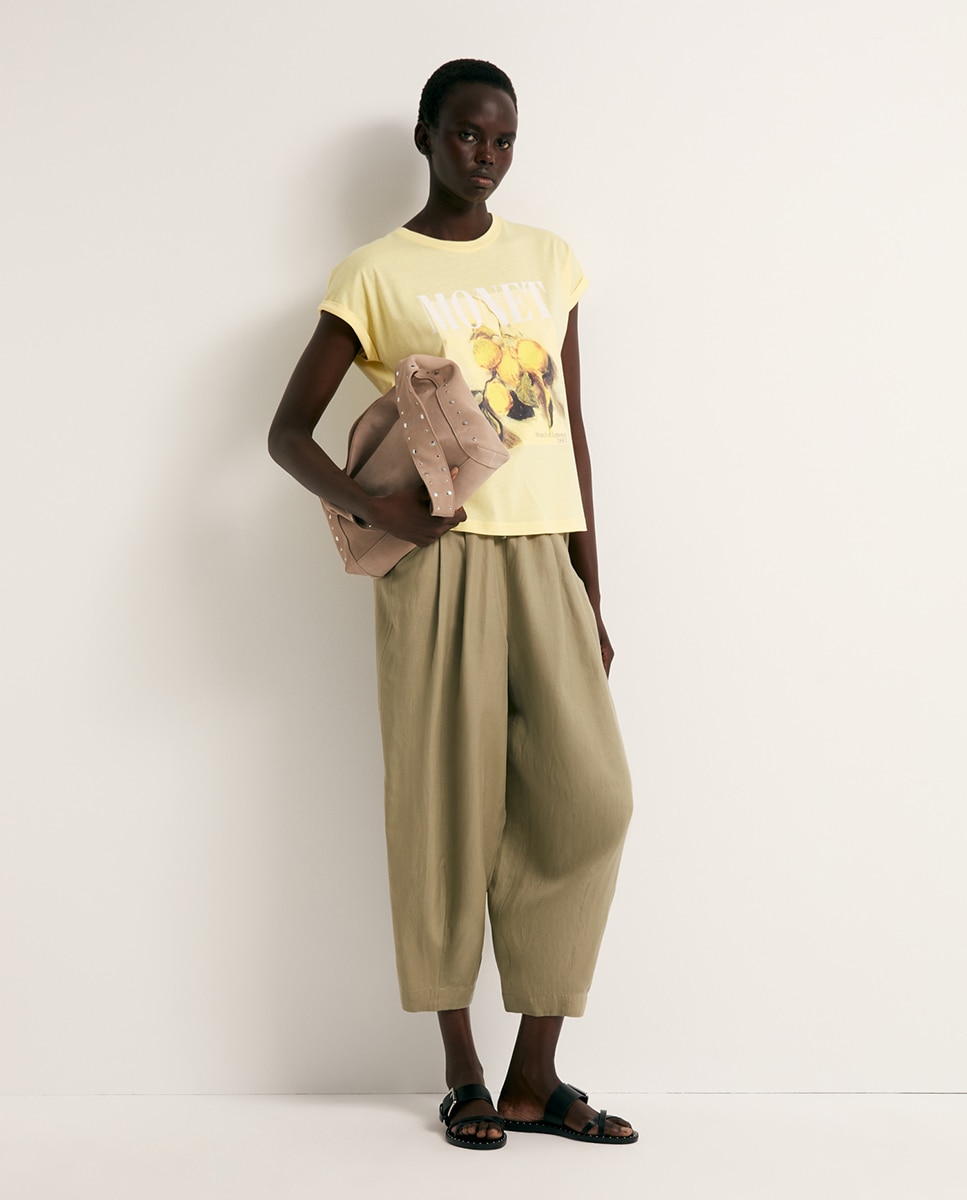T-shirt Monet Amarelo-2