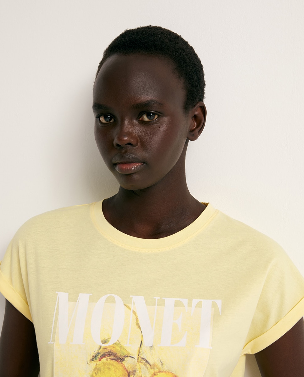 T-shirt Monet Amarelo-3