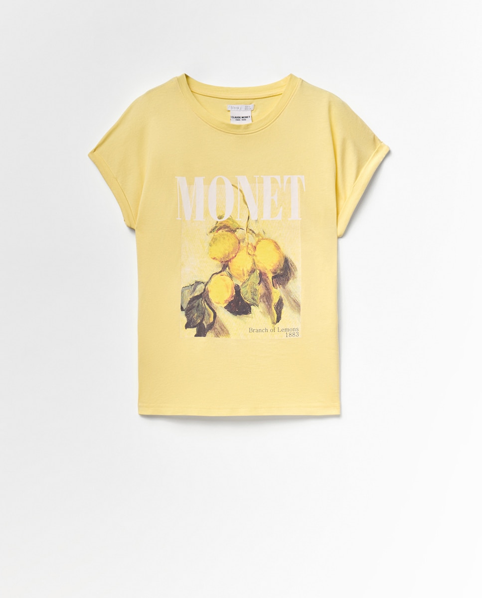 T-shirt Monet Amarelo-5
