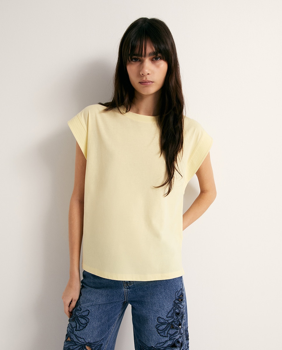 Imagem 0 de T-shirt básica lisa