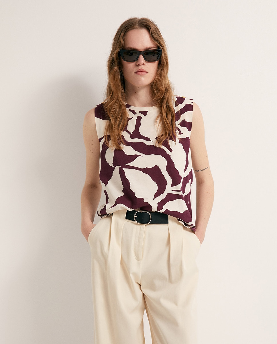 Imagem 0 de T-shirt estampada