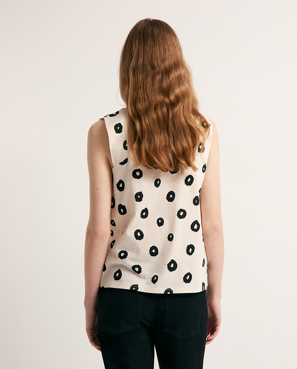 T-shirt estampada Cru-5